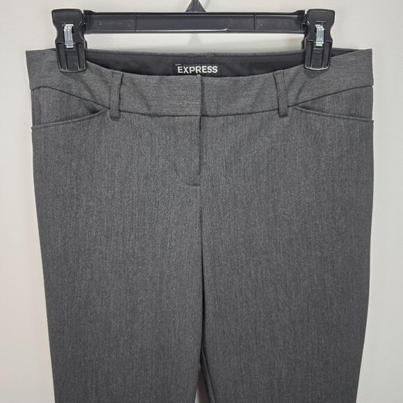 Express Columnist Pants Womens Gray Dress Size 2S Career Trousers - Picture 3 of 12